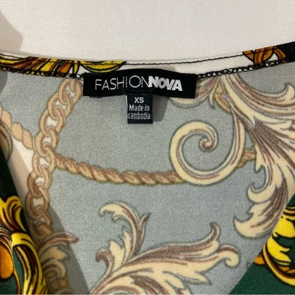 FASHION NOVA DRESS, size XS, good condition, preowned - Picture 5 of 5